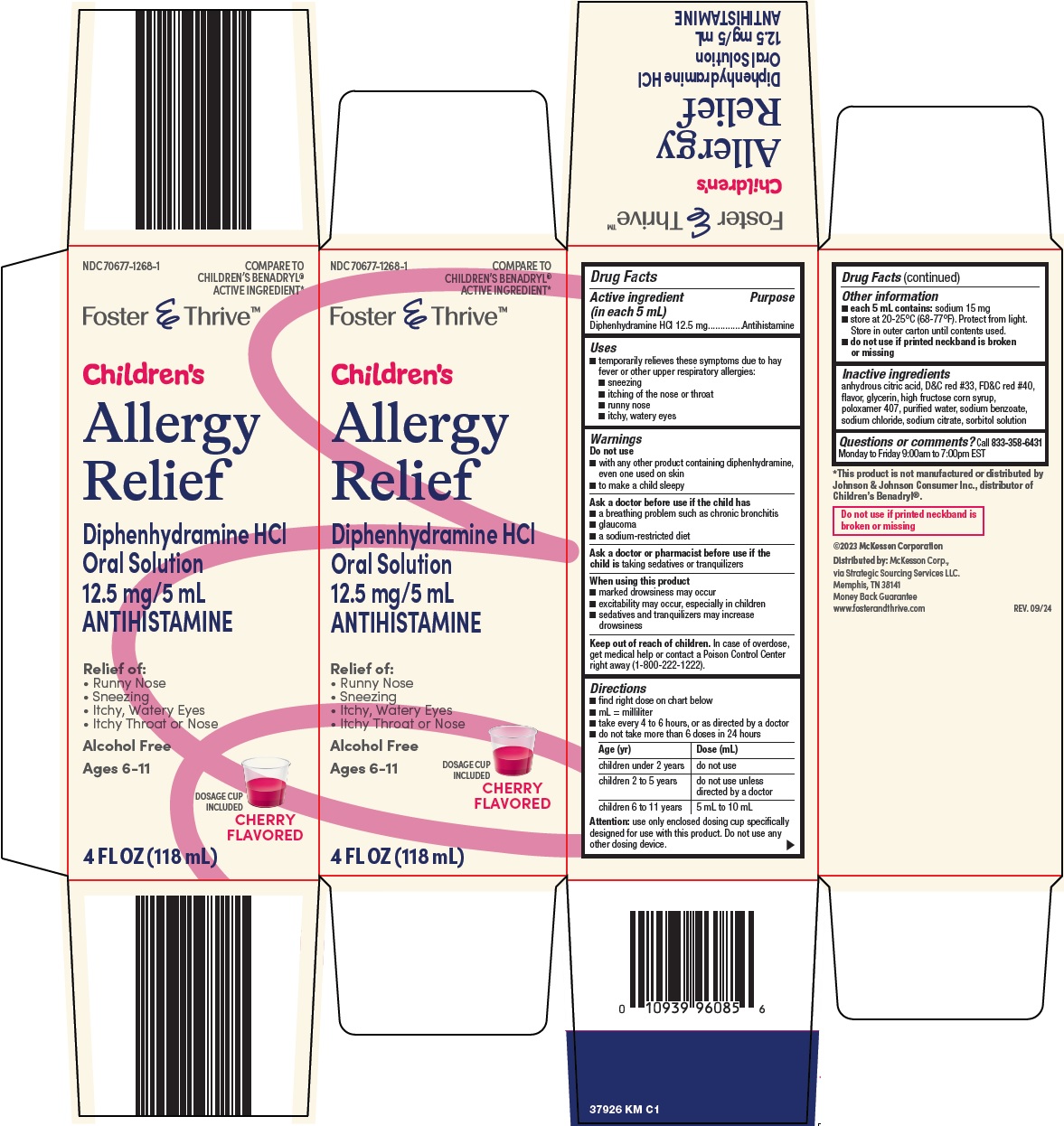 Pill image for Mckesson Children’s Allergy Relief Drug Facts