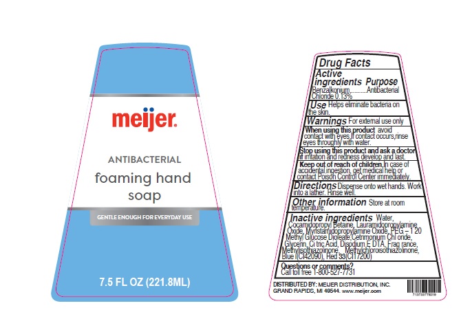 Pill image for Meijer Antibacterial Foaming Hand Wash