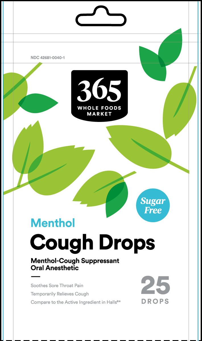 Pill image for Menthol Cough Drops