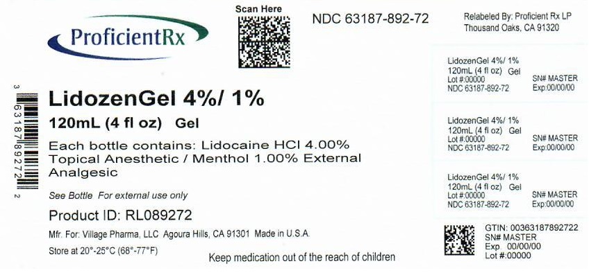 Pill image for Lidozen Gel