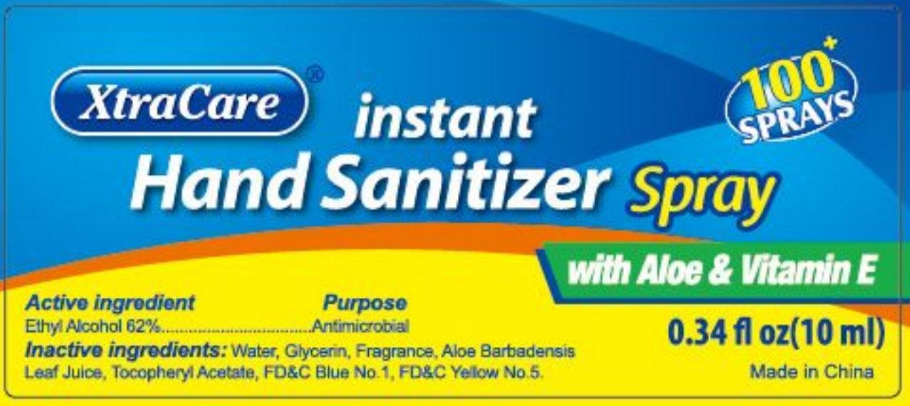 Pill image for Xtracare Instant Hand Sanitizer Spray