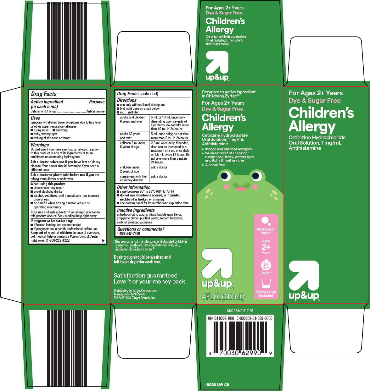 Pill image for target corporation children’s allergy drug facts