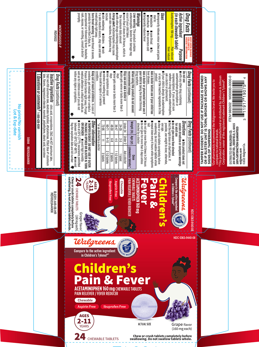 Pill image for Walgreens 44-449 Childrens