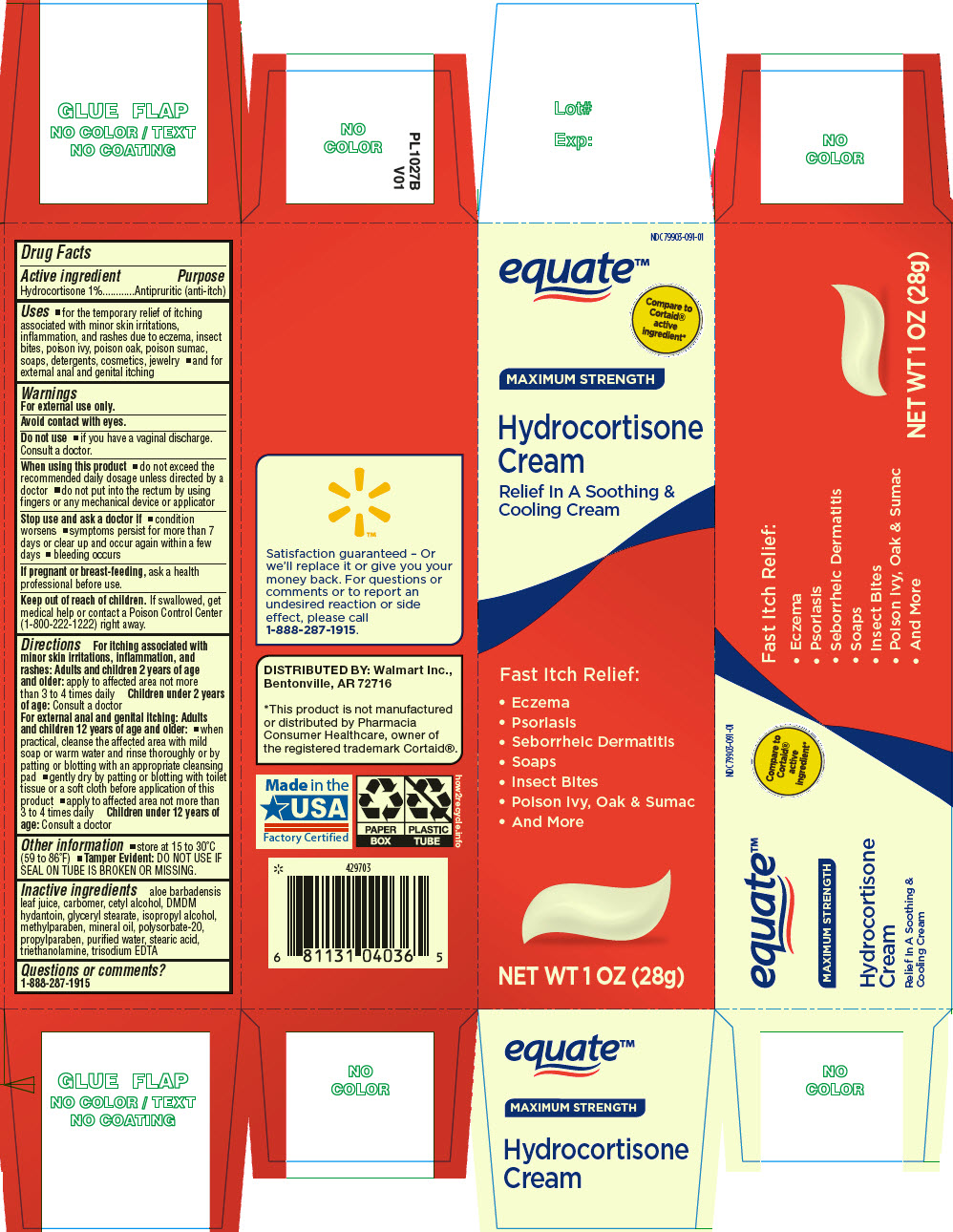 Pill image for Equate™ Hydrocortisone
