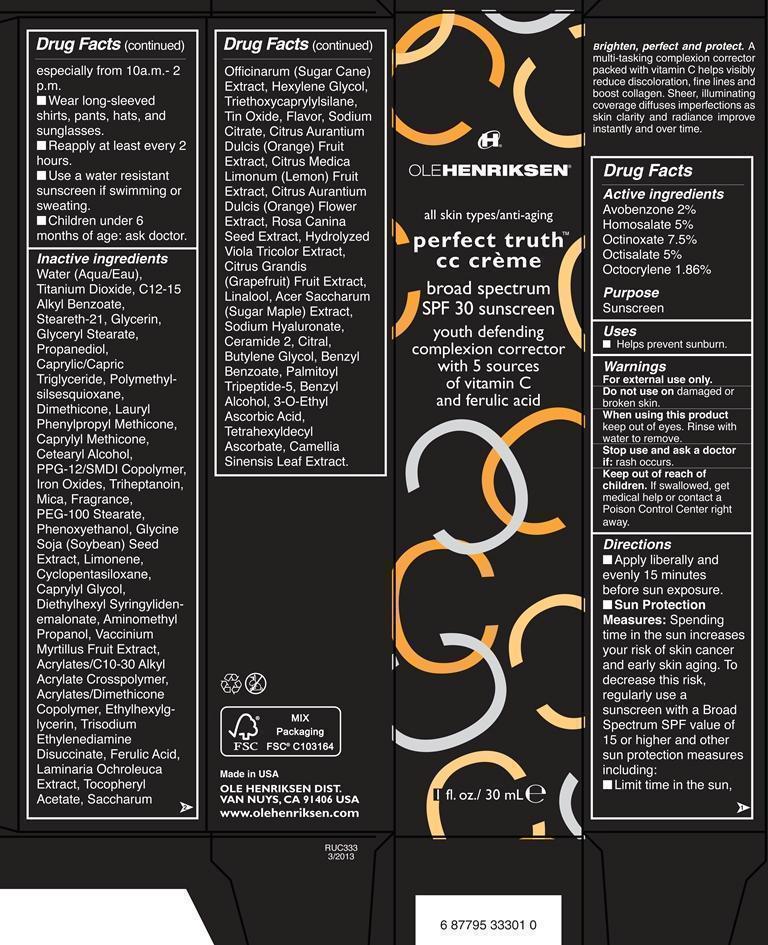 Pill image for Perfect Truth Cc Cream Broad Spectrum Spf 30 Light