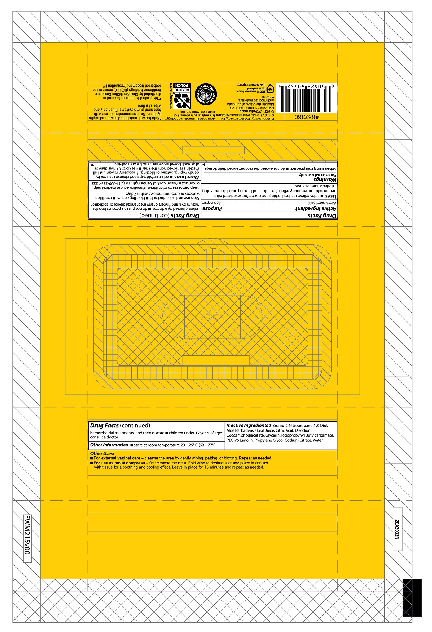 Pill image for medicated wipes hemorrhoidal wipes with witch hazel