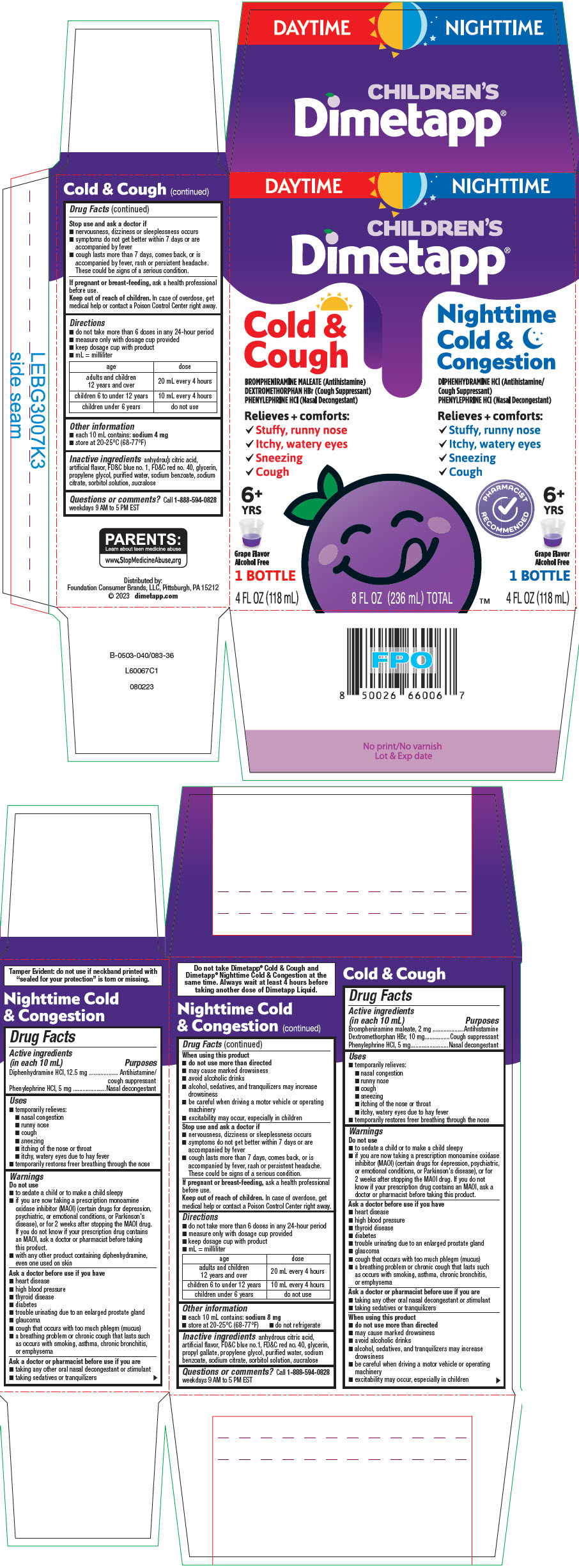 Pill image for Dimetapp Cold And Cough And Nighttime Cold And Congestion