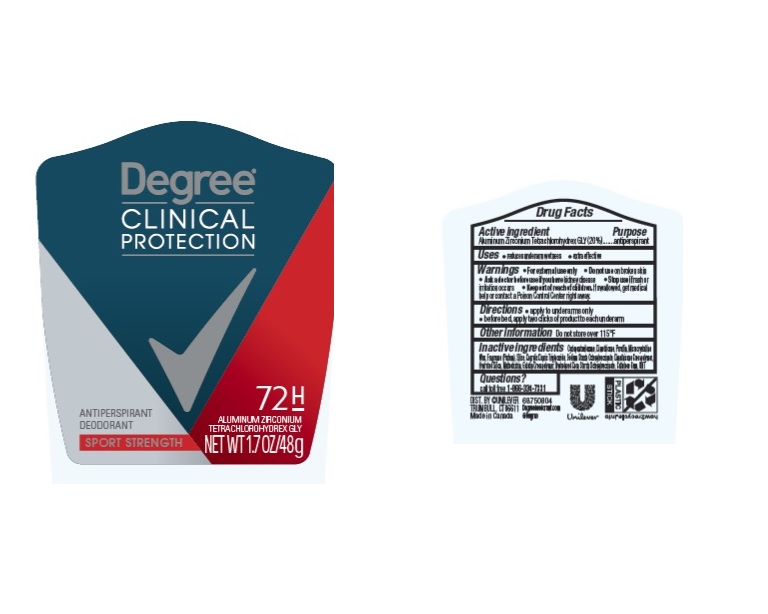 Pill image for degree clinical protection sport strength 72h antiperspirant deodorant