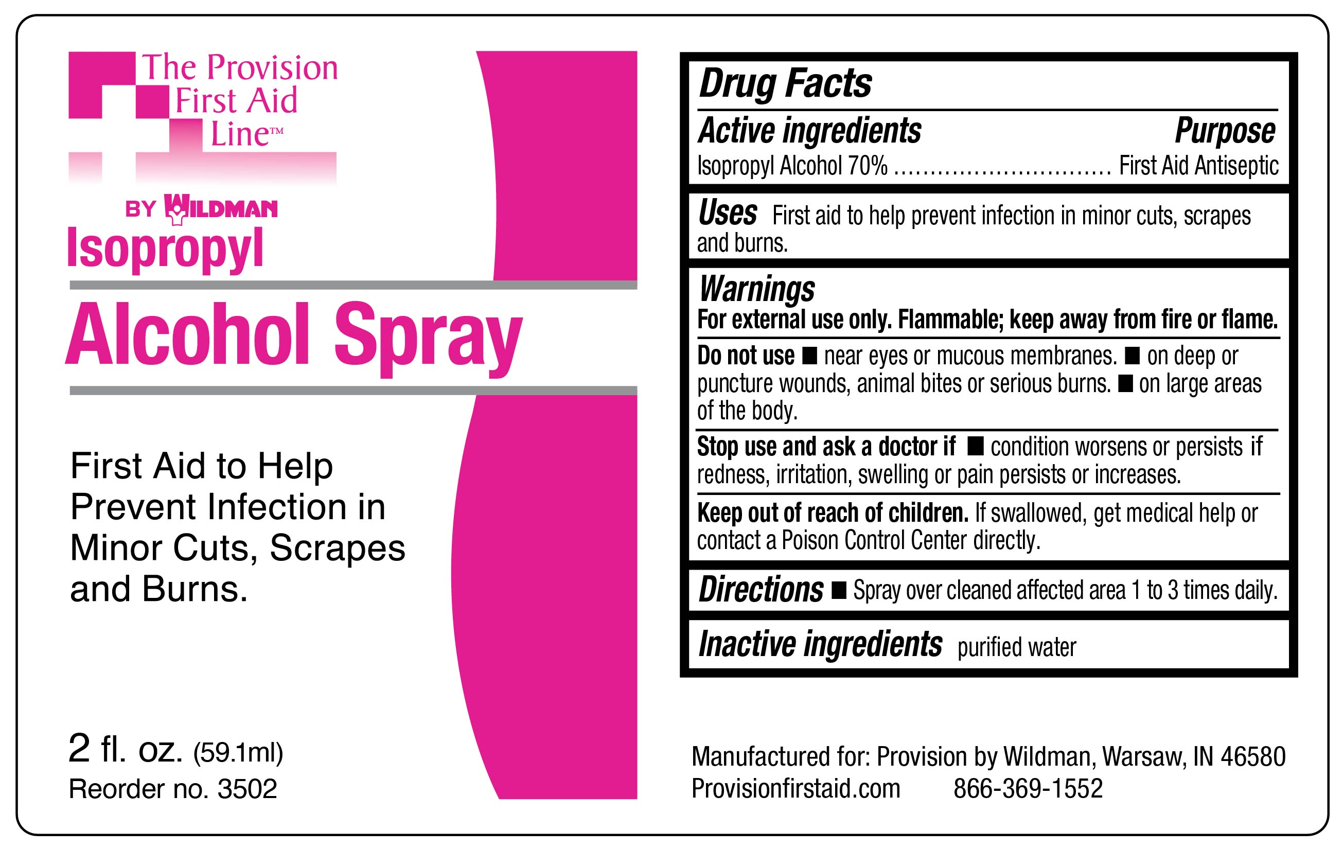 Pill image for 69103-5500, Isopropyl Alcohol Spray