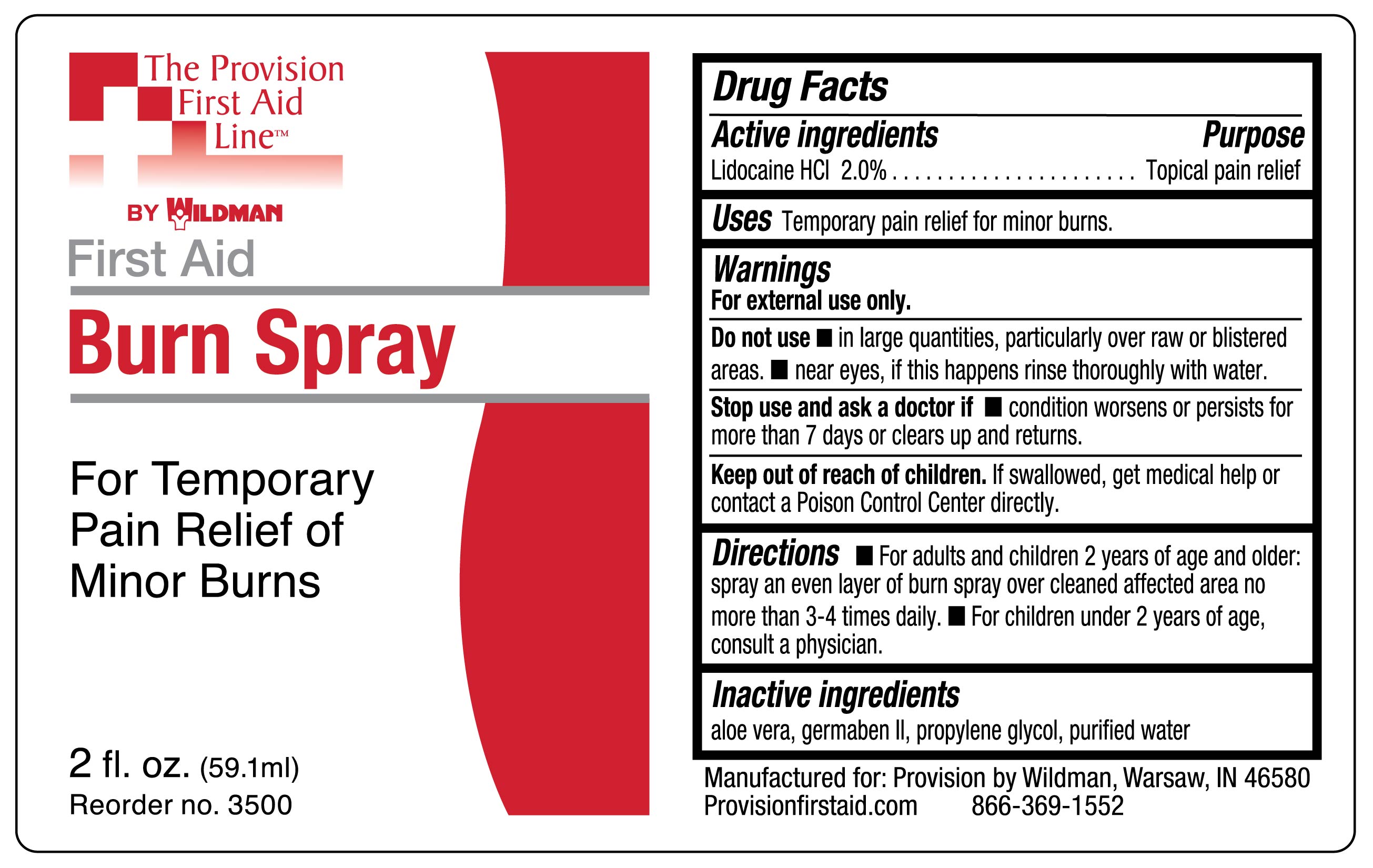 Pill image for 84269-3500, Burn Spray