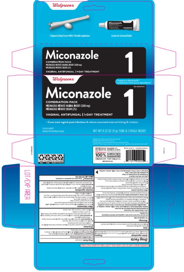 Pill image for Miconazole 1 Combination Pack