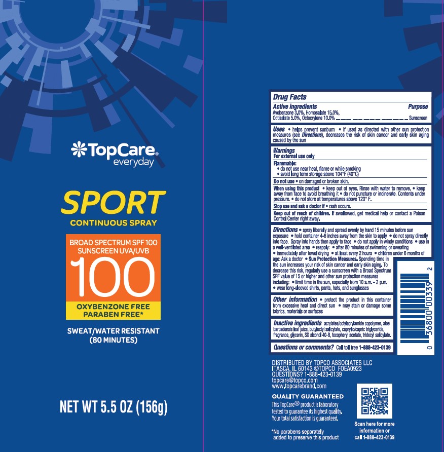 Pill image for Topcare Everyday Sport Continuous Spray Broad Spectrum Spf 100