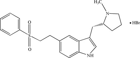 Pill image for These Highlights Do Not Include All The Information Needed To Use Eletriptan Hydrobromide Tablets Safely And Effectively. See Full Prescribing Information For Eletriptan Hydrobromide Tablets.