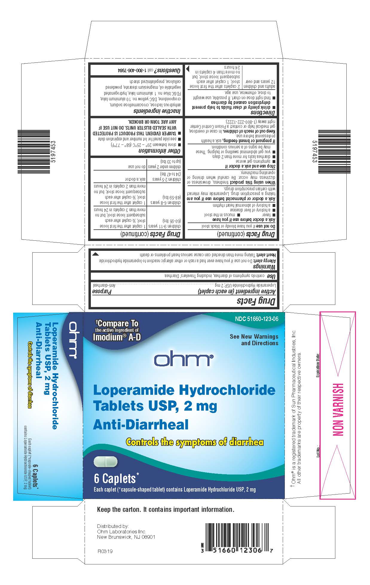 Pill image for Loperamide Hydrochloride Tablets Usp, 2 Mg