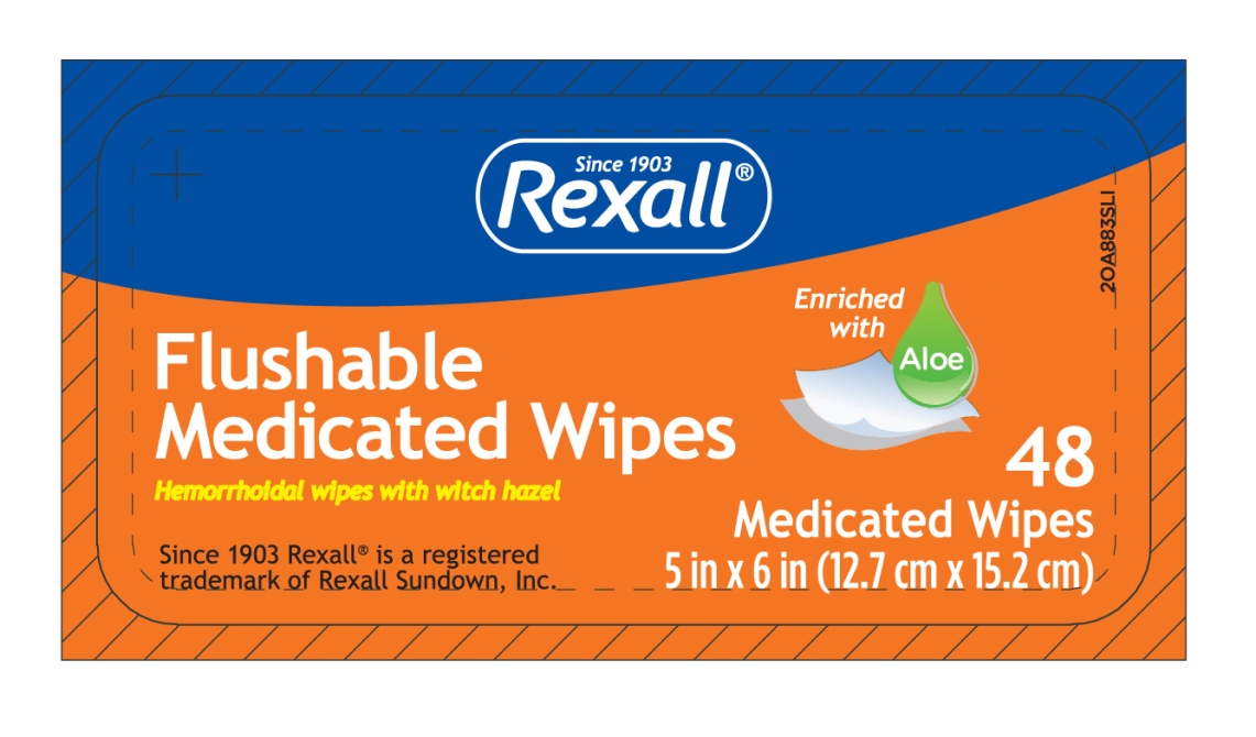 Pill image for Rexall Medicated Wipes