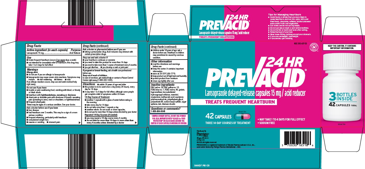 Pill image for Prevacid 24hr Drug Facts
