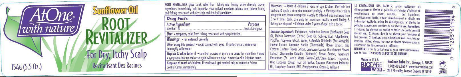 Pill image for At One With Nature Root Revitalizer For Dry Itchy Scalp