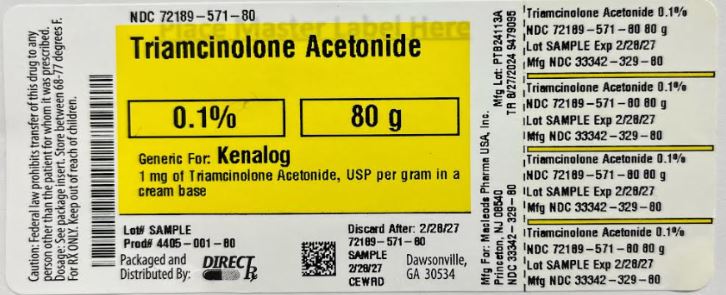 Pill image for Triamcinolone Acetonide