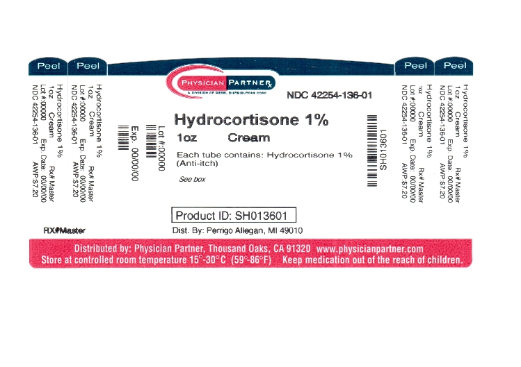 Pill image for Perrigo Hydrocortisone Cream 1% Drug Facts