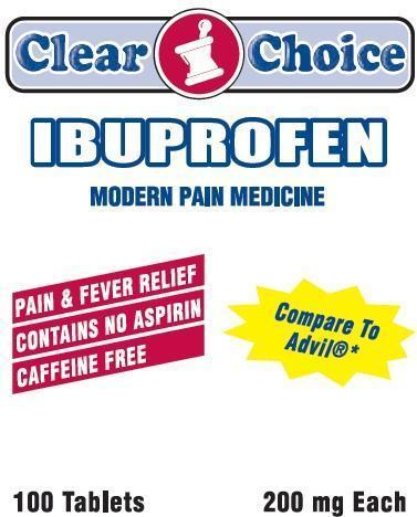 Pill image for Clear Choice Ibuprofen