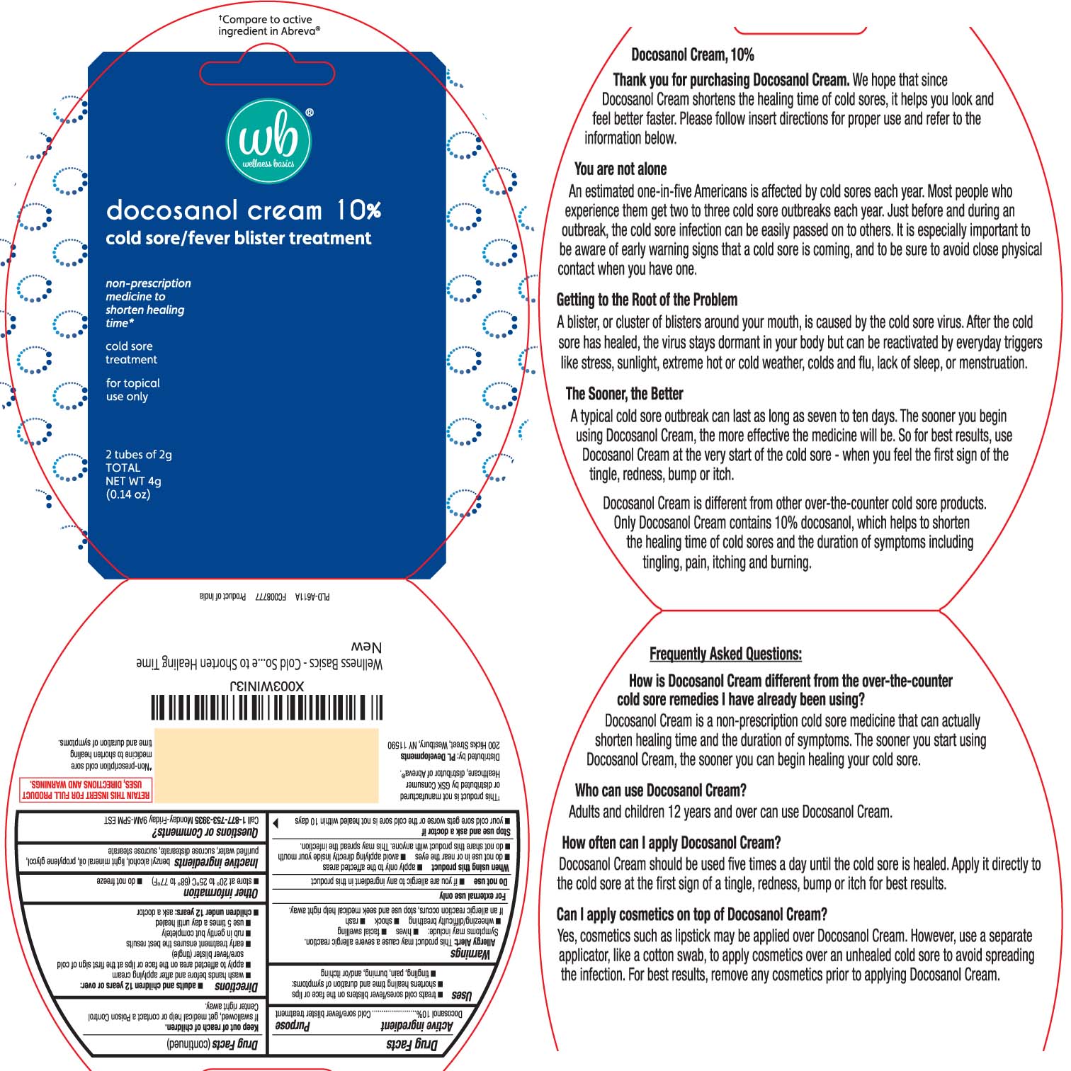 Pill image for Docosanol Cream, 10%