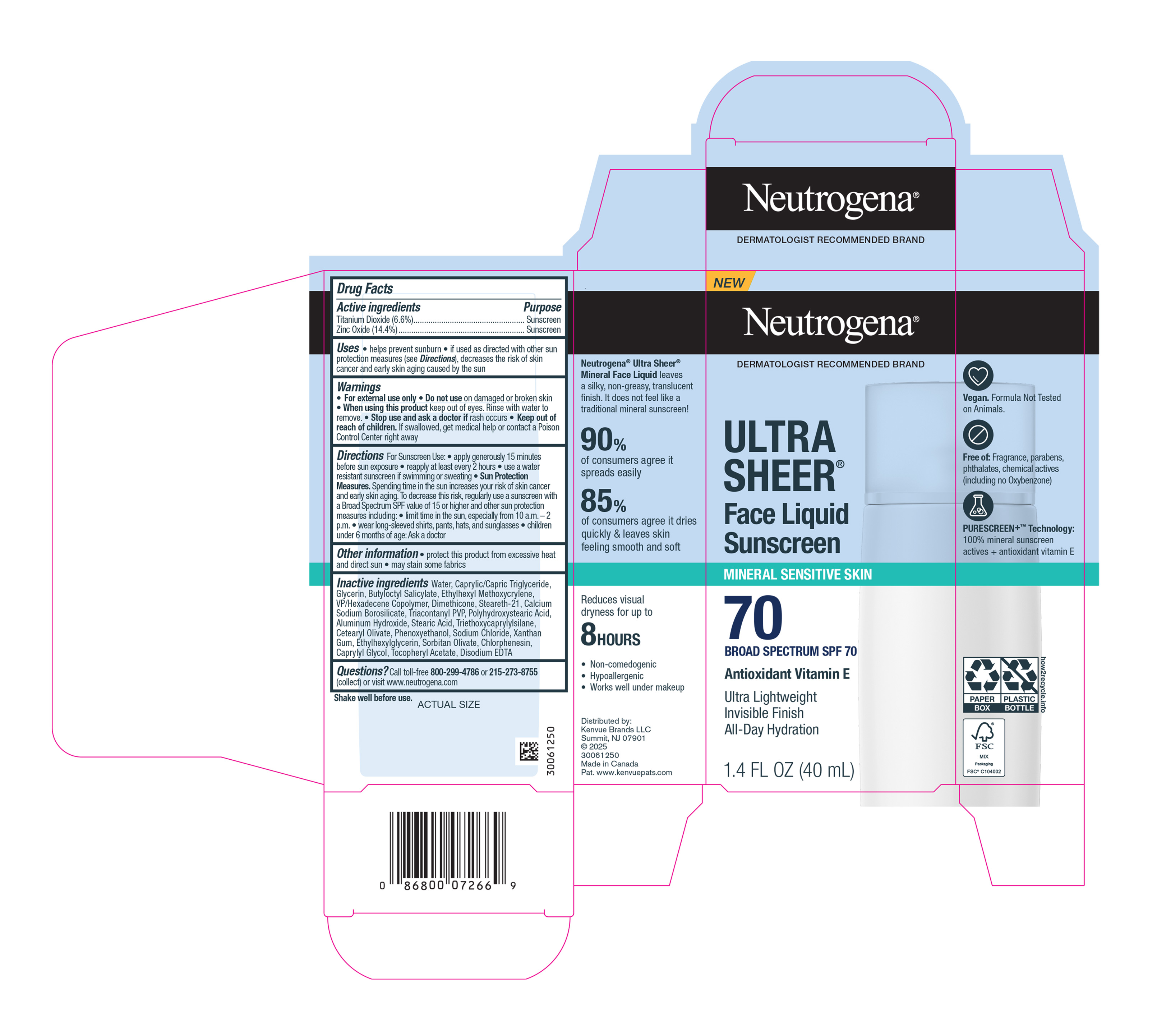 Pill image for neutrogena mineral ultra sheer face liquid spf 70