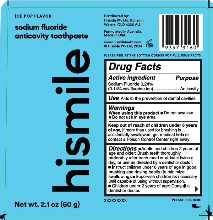 Pill image for Ice Pop Flavor Sodium Fluoride Anticavity Toothpaste