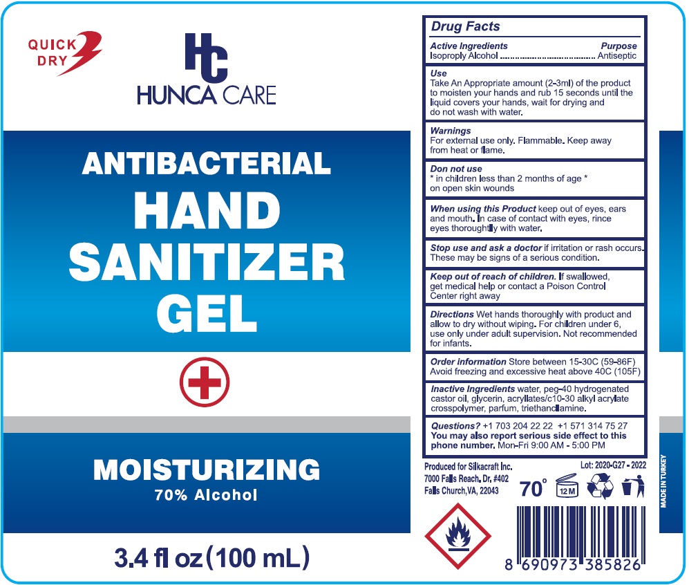 Pill image for Hunca Care Antibacterial Hand Sanitizer Gel