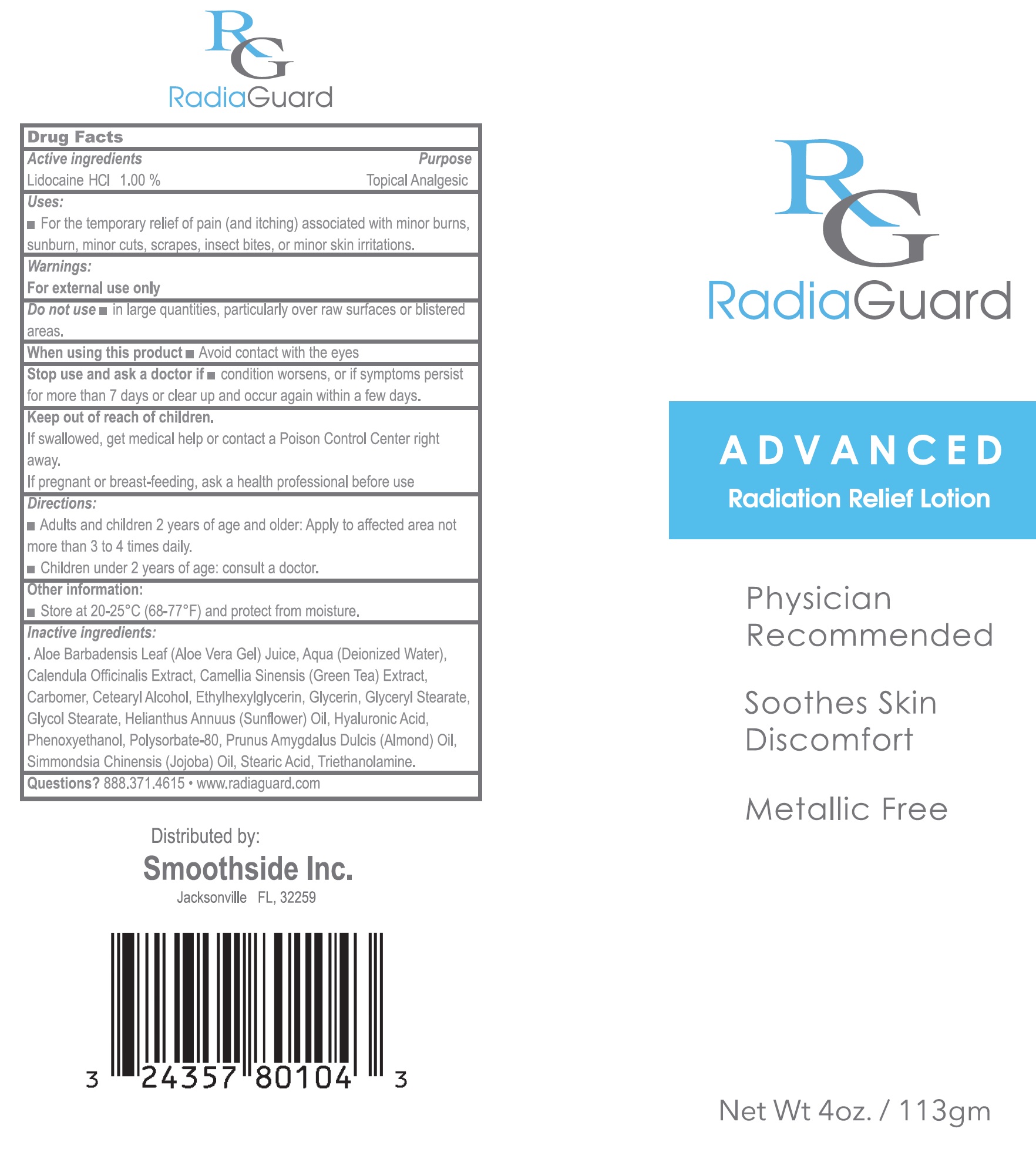 Pill image for Radiaguard Advanced Radiation Relief Lotion