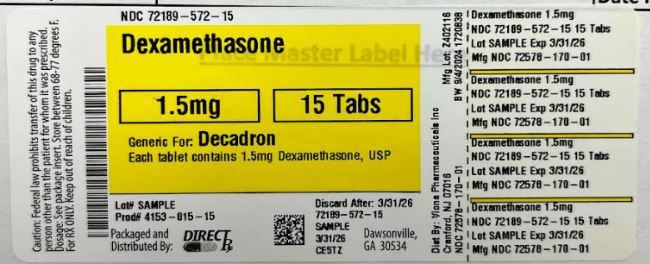 Pill image for Dexamethasone