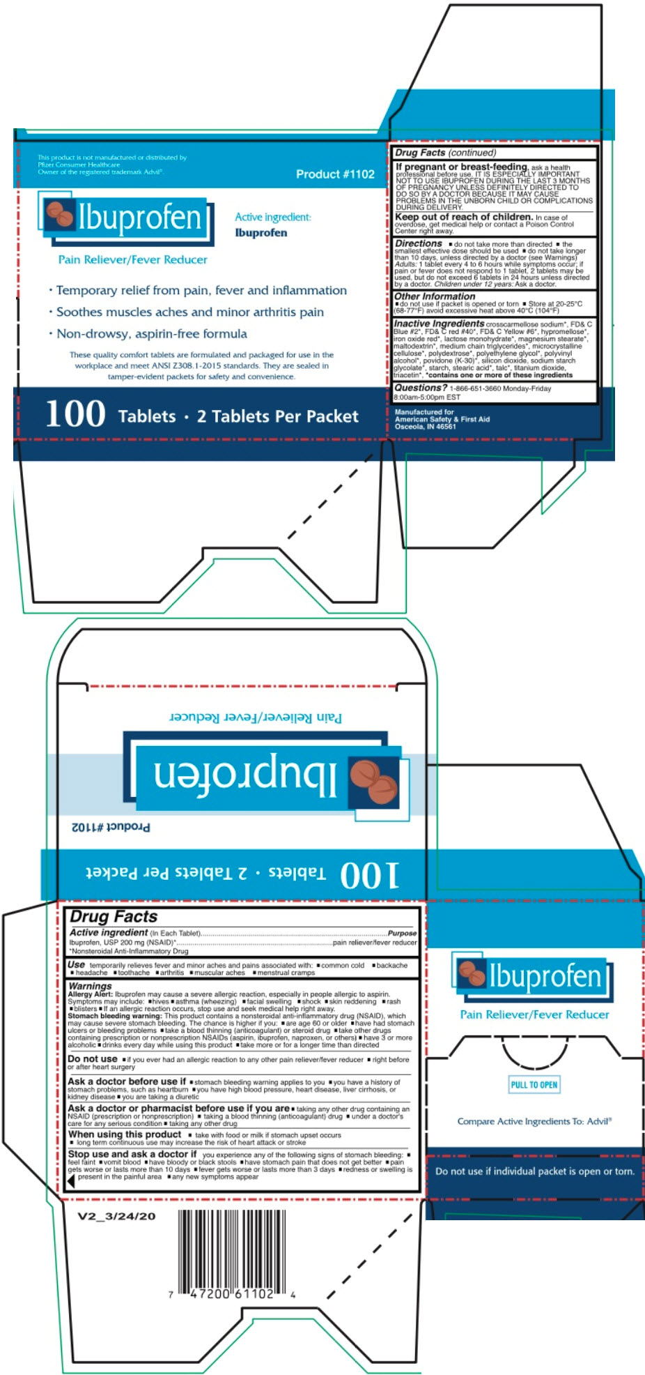 Pill image for Ibuprofen