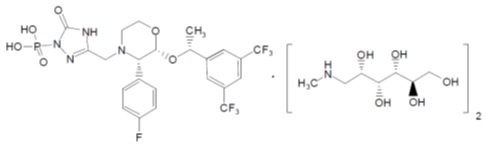 Pill image for These Highlights Do Not Include All The Information Needed To Use Fosaprepitant For Injection Safely And Effectively. See Full Prescribing Information For Fosaprepitant For Injection.