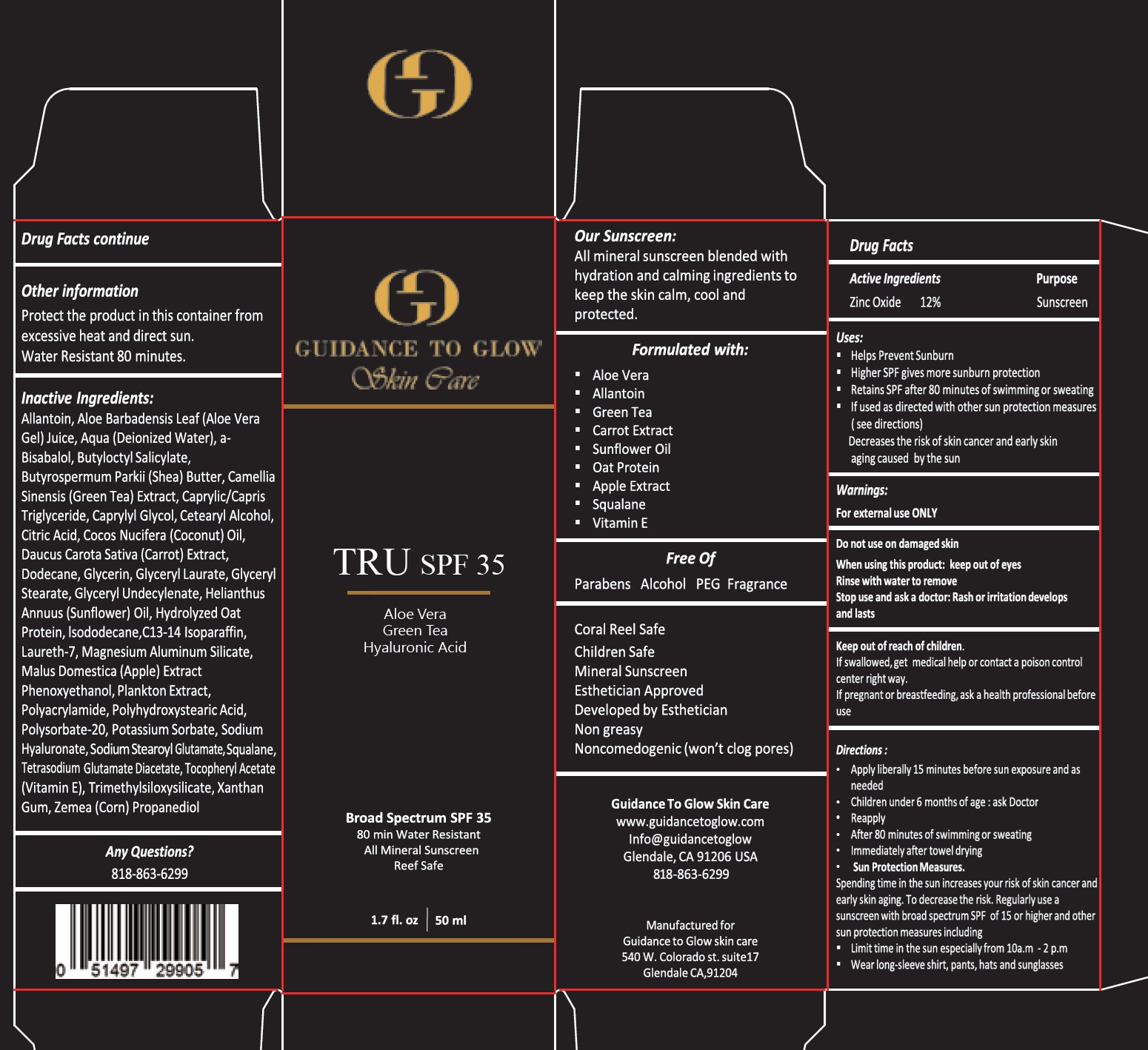 Pill image for Guidance To Glow Tru Spf-35