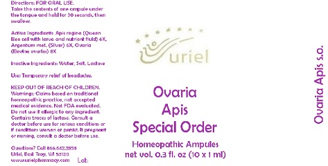 Pill image for Ovaria Apis Special Order