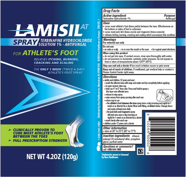 Pill image for Lamisil At (terbinafine Hydrochloride) Spray 1% 120 G