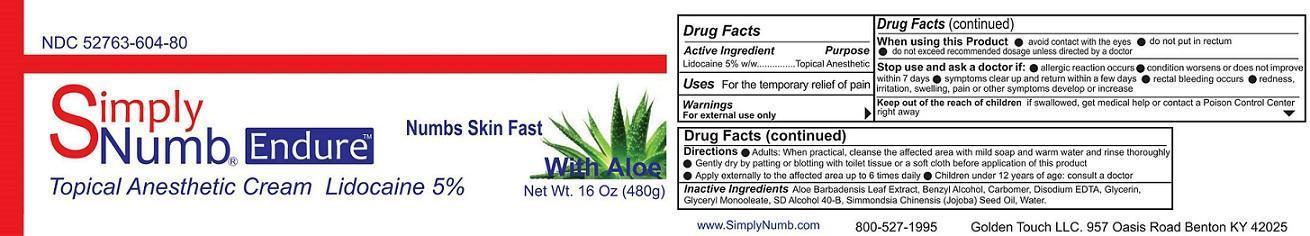 Pill image for Simply Numb Endure