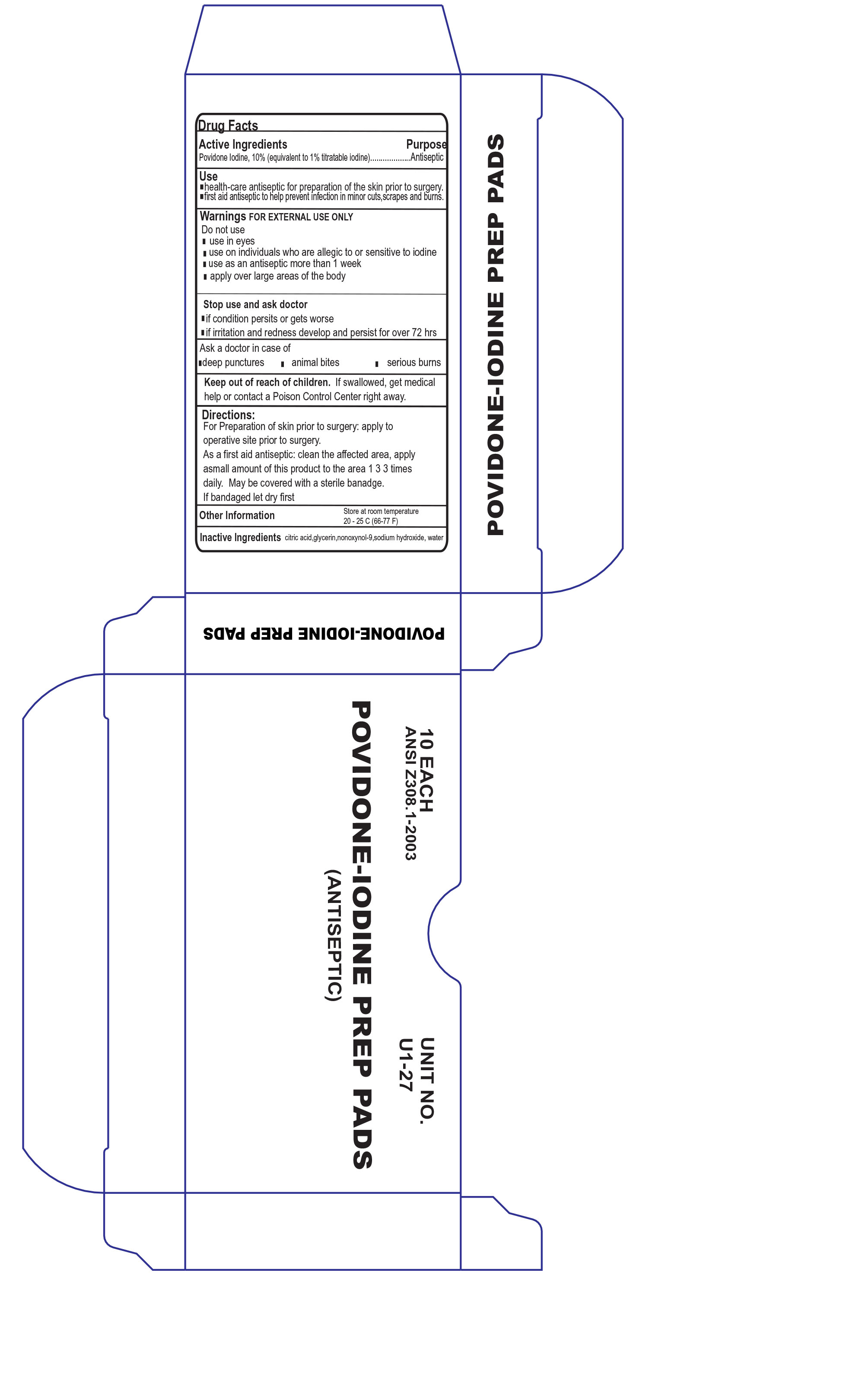 Pill image for Povidone Iodine Prep Pad