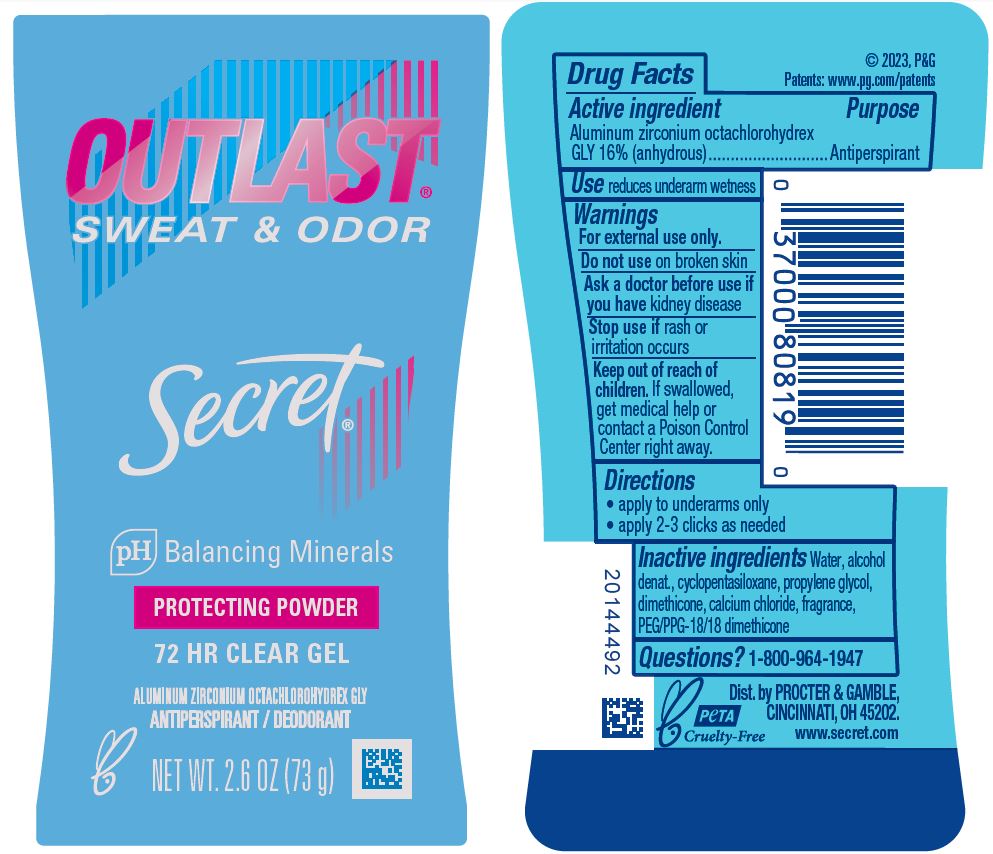 Pill image for Secret Outlast Protecting Clear