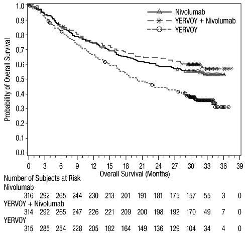 Pill image for These Highlights Do Not Include All The Information Needed To Use Yervoy Safely And Effectively. See Full Prescribing Information For Yervoy.