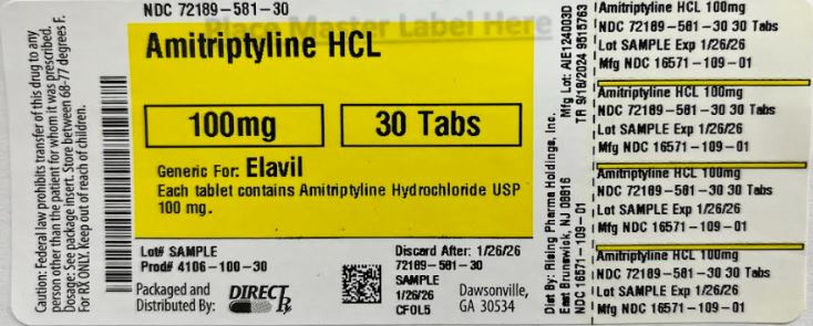 Pill image for Amitriptyline Hcl