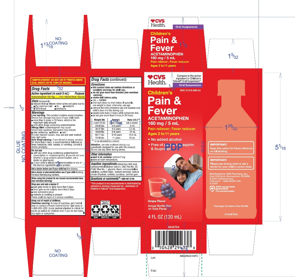 Pill image for Cvs Children’s Pain + Fever Relief