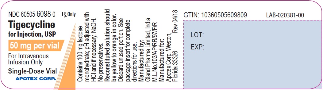 Pill image for these highlights do not include all the information needed to use tigecycline for injection safely and effectively. see full prescribing information for tigecycline for injection.