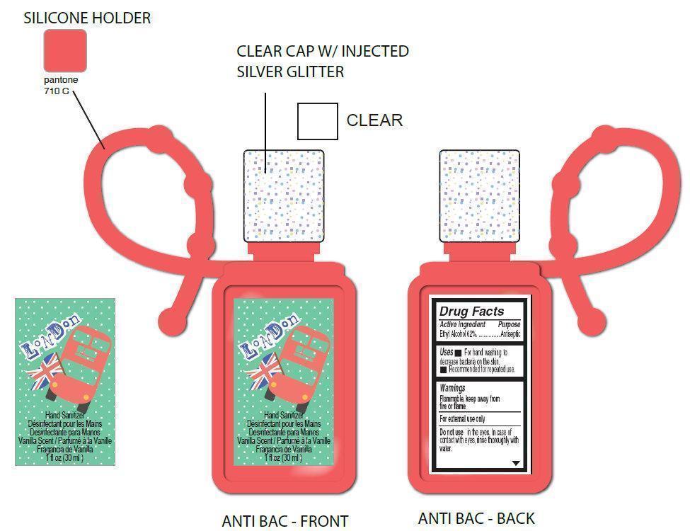 Pill image for London Hand Sanitizer Vanilla Scent