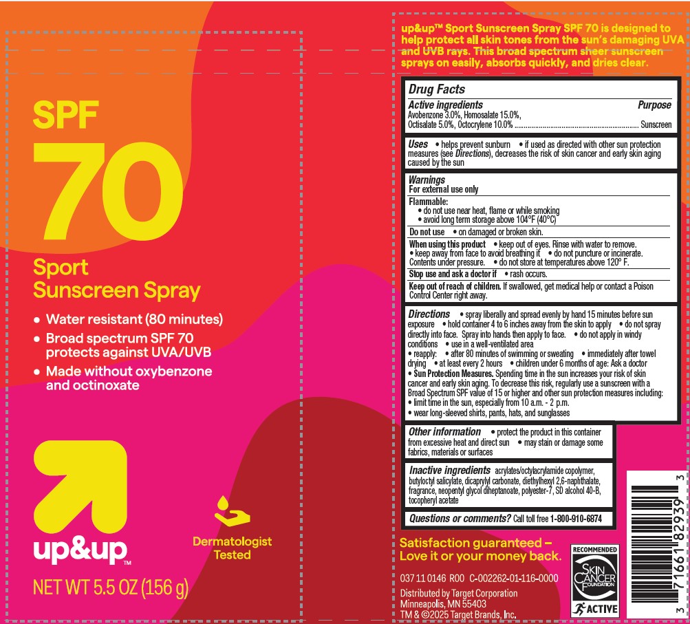 Pill image for Target Up And Up Spf 70 Sport Sunscreen Spray