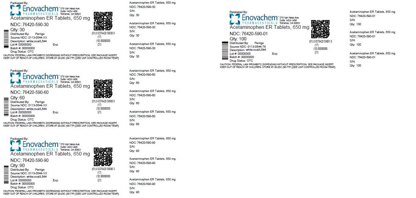 Pill image for Perrigo Arthritis Pain Drug Facts