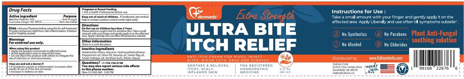 Pill image for Dermveda Ultra Bite Itch Relief