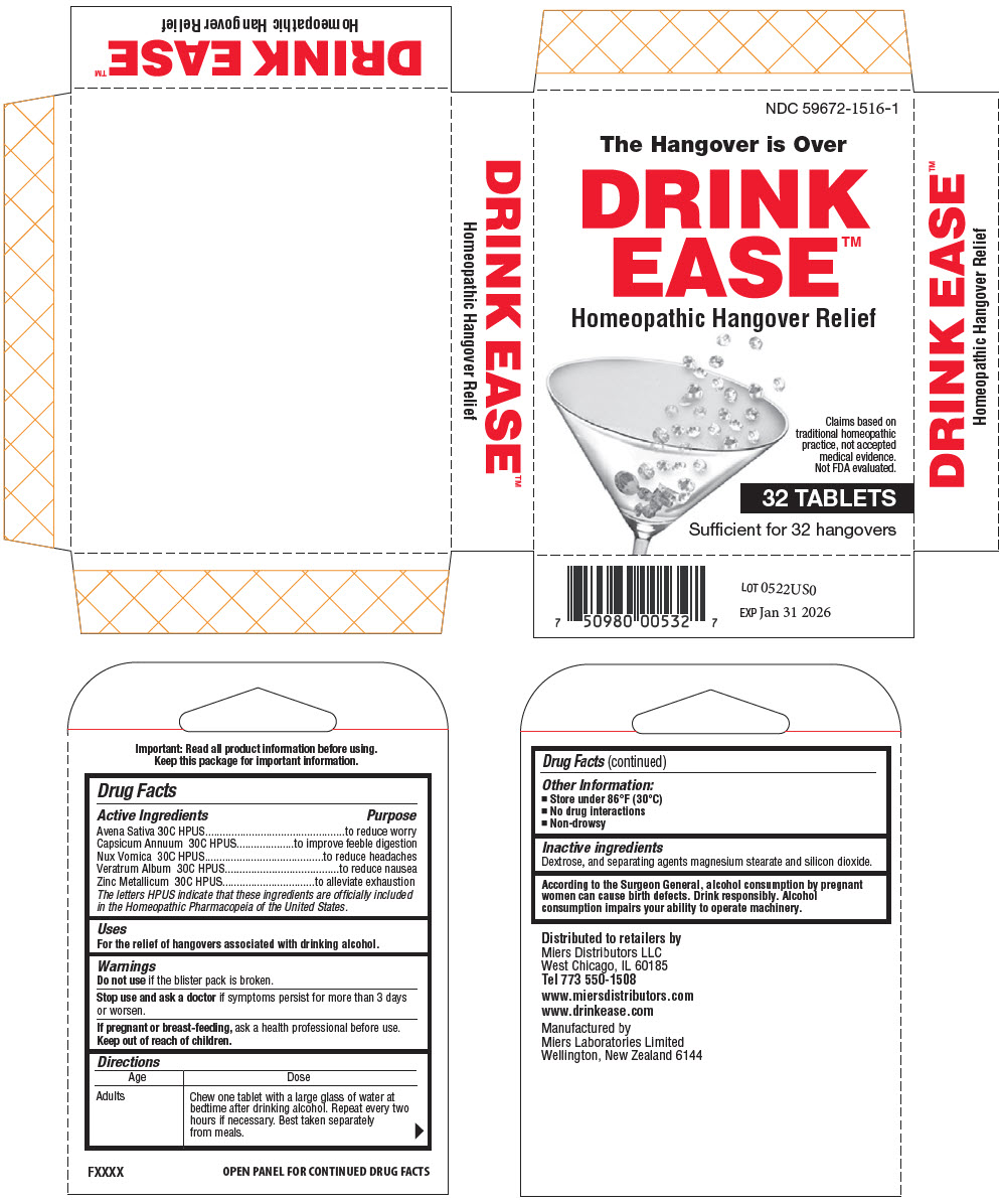 Pill image for Drink Ease™ 16 Tablet Bulk