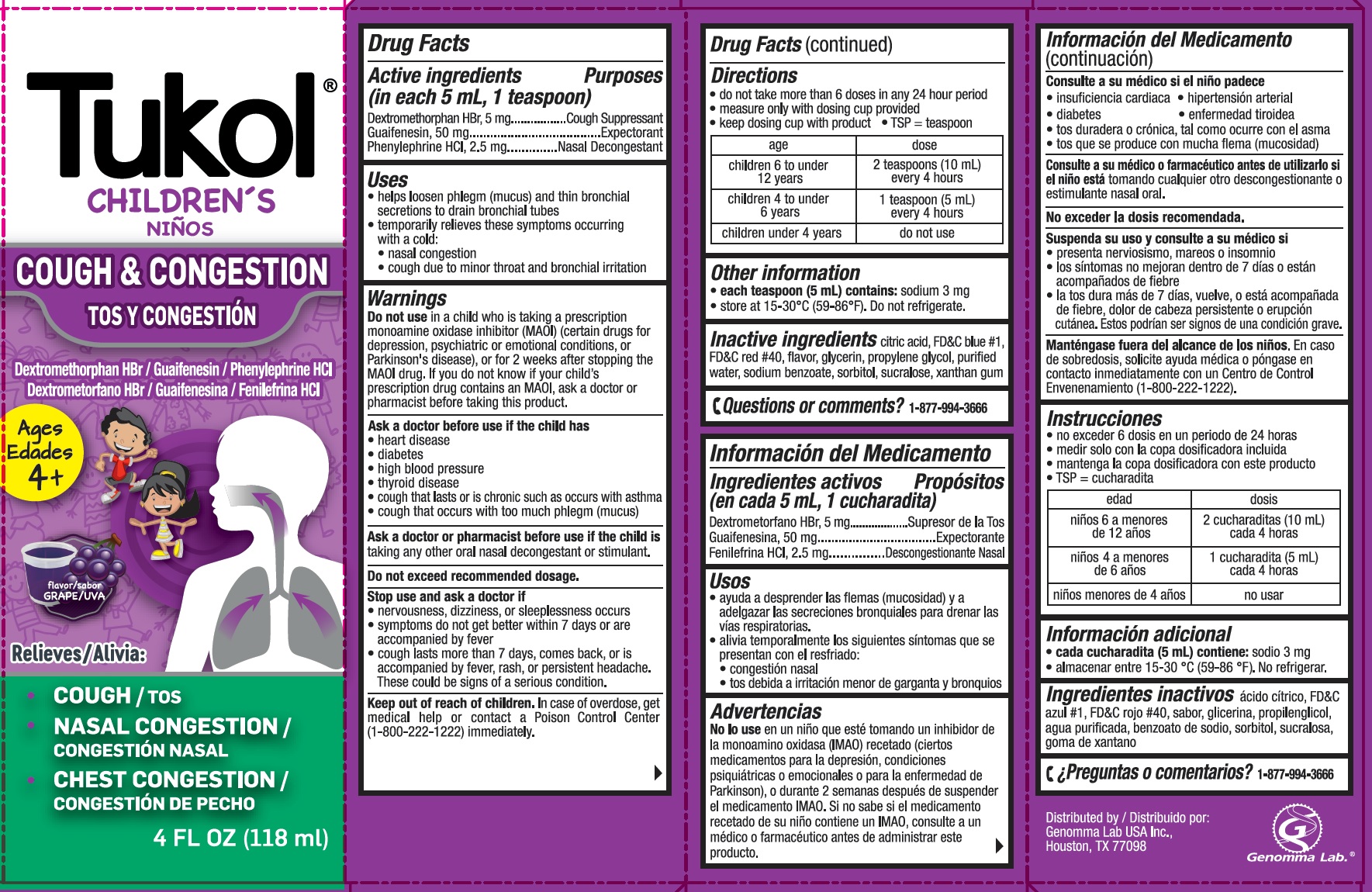 Pill image for Tukol ®