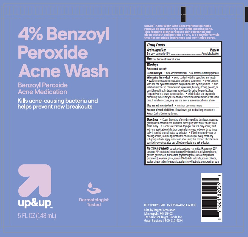 Pill image for Target Up And Up Benzoyl Peroxide Acne Wash