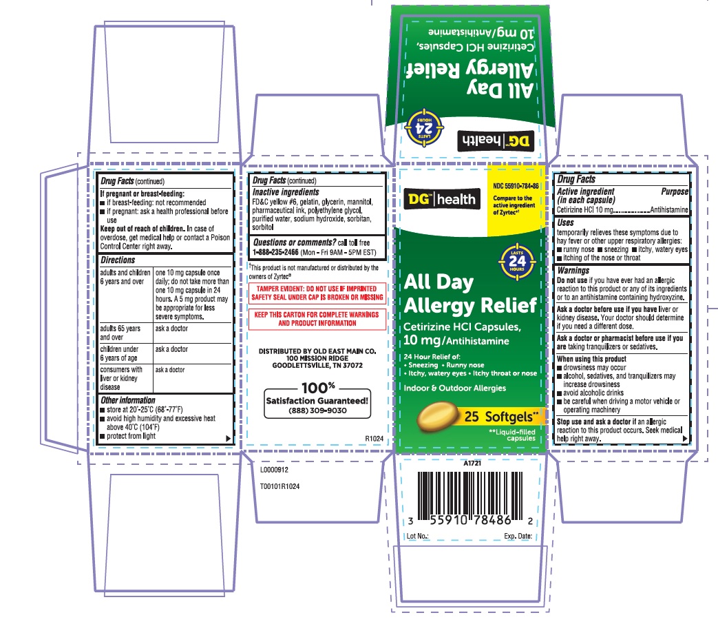 Pill image for Cetirizine Hcl Capsules, 10 Mg-dollar General